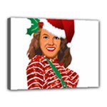 Xmas Norma Jean Canvas 16  x 12  (Stretched)