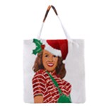 Xmas Norma Jean Grocery Tote Bag