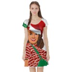 Xmas Norma Jean Short Sleeve Skater Dress