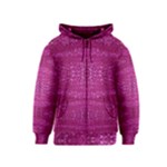 Pink sequins Kids Zipper Hoodie