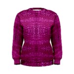 Pink sequins Women s Sweatshirt