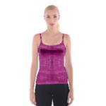 Pink sequins Spaghetti Strap Top