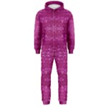 Pink sequins Hooded Jumpsuit (Men)