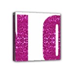 fuchsia sequin No Mini Canvas 4  x 4  (Stretched)