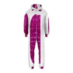 fuchsia sequin No Hooded Jumpsuit (Kids)