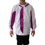 fuchsia sequin No Hooded Wind Breaker (Kids)