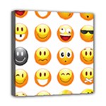 Smilies Emoji Mini Canvas 8  x 8  (Stretched)