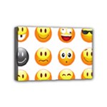 Smilies Emoji Mini Canvas 6  x 4  (Stretched)