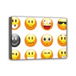 Smilies Emoji Mini Canvas 7  x 5  (Stretched)