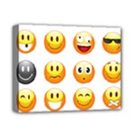 Smilies Emoji Deluxe Canvas 14  x 11  (Stretched)