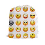 Smilies Emoji Drawstring Pouch (XXL)