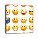 Smilies Emoji Mini Canvas 6  x 6  (Stretched)