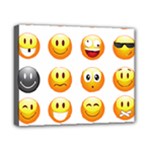 Smilies Emoji Canvas 10  x 8  (Stretched)