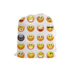 Smilies Emoji Drawstring Pouch (Large)