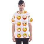 Smilies Emoji Men s Sport Mesh Tee