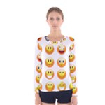 Smilies Emoji Women s Long Sleeve T-shirt