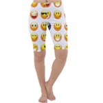 Smilies Emoji Cropped Leggings 