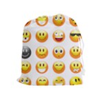 Smilies Emoji Drawstring Pouch (XL)