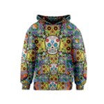 Sugar Skulls   Patterned Kids Hoodie