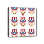 Uncle Sam Emoji Mini Canvas 4  x 4  (Stretched)