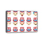 Uncle Sam Emoji Mini Canvas 6  x 4  (Stretched)