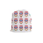 Uncle Sam Emoji Drawstring Pouch (Medium)