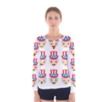 Uncle Sam Emoji Women s Long Sleeve T-shirt