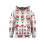 Uncle Sam Emoji Kids Zipper Hoodie