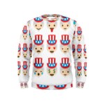 Uncle Sam Emoji Kid s Sweatshirt