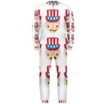 Uncle Sam Emoji OnePiece Jumpsuit (Men)