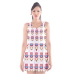 Uncle Sam Emoji Scoop Neck Skater Dress