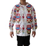 Uncle Sam Emoji Hooded Wind Breaker (Kids)