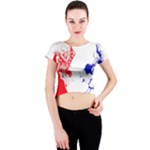 Victorian Marriage Crew Neck Crop Top