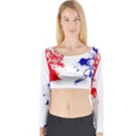 Victorian Marriage Long Sleeve Crop Top (Tight Fit)