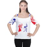 Victorian Marriage Women s Cutout Shoulder Tee