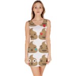 poop Emoji Bodycon Dress