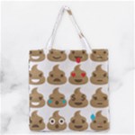 poop Emoji Grocery Tote Bag