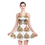 poop Emoji Reversible Skater Dress