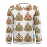 poop Emoji Men s Long Sleeve T-shirt