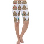 poop Emoji Cropped Leggings 