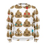 poop Emoji Men s Sweatshirt