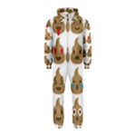 poop Emoji Hooded Jumpsuit (Kids)