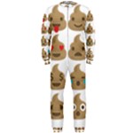 poop Emoji OnePiece Jumpsuit (Men)