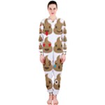 poop Emoji OnePiece Jumpsuit (Ladies)