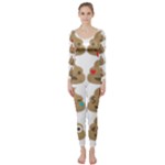 poop Emoji Long Sleeve Catsuit