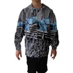 Vintage Blue Car Hooded Wind Breaker (Kids)