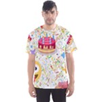 happy Birthday emoji Men s Sport Mesh Tee