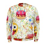 happy Birthday emoji Men s Sweatshirt