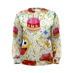 happy Birthday emoji Women s Sweatshirt