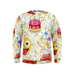 happy Birthday emoji Kid s Sweatshirt